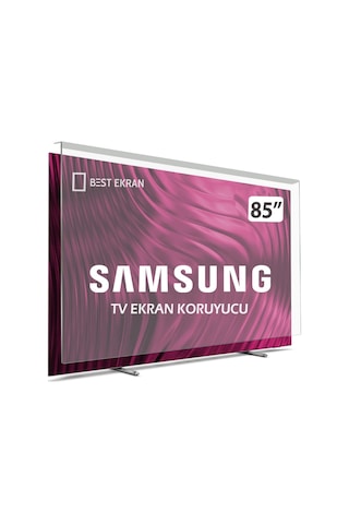 Samsung Uyumlu 85m70h Tv Ekran Koruyucu - Samsung Uyumlu 85" İnç 216 Ekran Ue85m70hauxtk 4k Ulta Hd Tizen Mini Led Tv Koruyucu