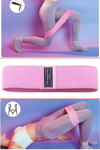 Kalça Squat Bandı Dokuma - Fabric Glute Resistance Circle Boot