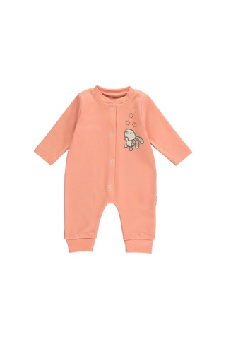 Ürünya Unisex Pamuklu Bebek Tulum Pembe