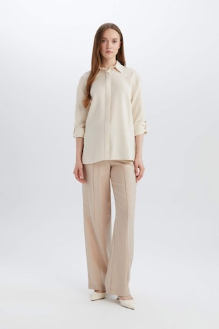 DeFacto Regular Fit Basic Düz Uzun Kollu Gömlek Tunik E0785AX25SPER98