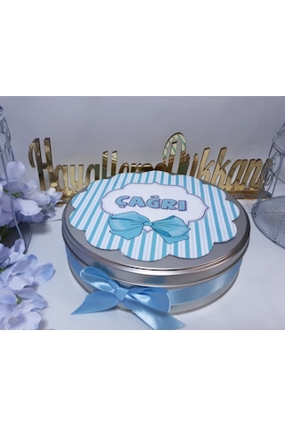 Hayaller Dükkanı Etiketli Oval Kutu Bebek Çikolatası 70'li