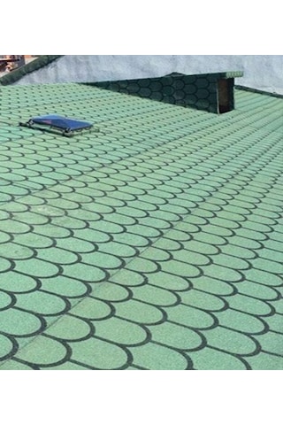 Çatı Şıngıl Desenli Çatı 5 Metre Membran Çatı Yalıtım 5 metre