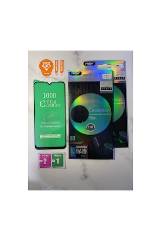 3 Adet Redmi Note 8 İle Uyumlu 9d Ceramics Ekran Koruyucu