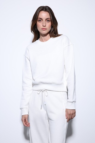 Antioch Basic Kadın Sweatshirt Ba25y920 Ekru