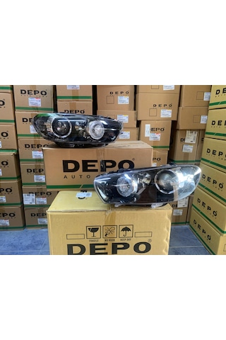 Vw Scirocco 2008-2013 Arası Depo Sağ Ve Sol Far Takım D1s Xenon 1k8941753b / 1k8941754b