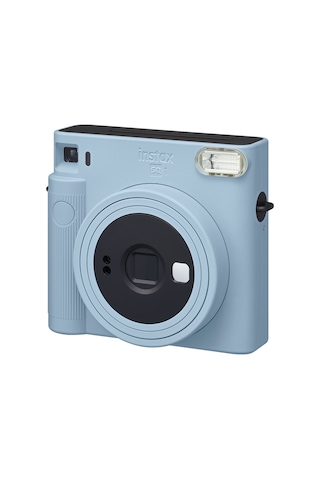 Fujifilm Instax SQ1 Fotoğraf Makinesi + 10'lu Kare Film + Deri Çanta 3 Mavi