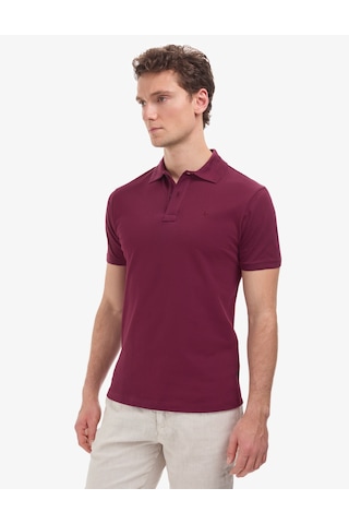 Pierre Cardin Erkek Bordo Tişört Basic 50321128-vr014
