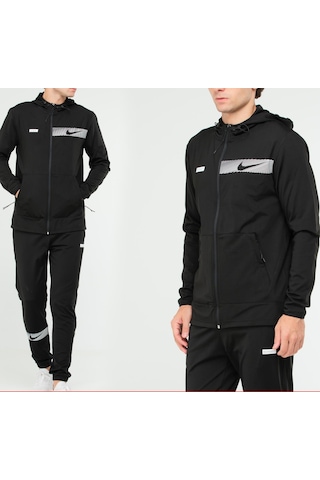 Nike Ea-4030 Erkek Eşofman Takımı Polyester Siyah