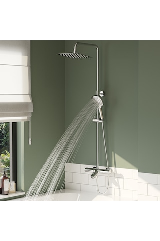 Artema AquaHeat Bliss 230B A47211 Termostatik Banyo Sistemi, Krom