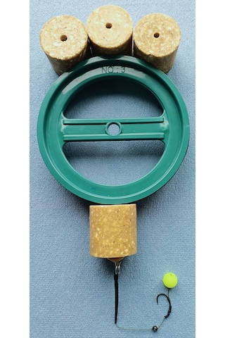 Kasnaklı 4 Adet Küspe Sazan Rig Takımı 14 Mm Fosforlu Pop Up