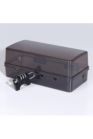 Fastbuy Yüksek Kalite Siyah Su Geçirmez 6 Prizli Uzatma Kablosu, Pil Gerektirmez, Abs Kasa, Duvar Montaj