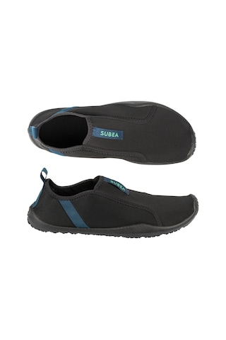 Decathlon Yetişkin Deniz Ayakkabısı - Siyah - Aquashoes 120 Siyah/koyu Petrol Mavisi/mint Yeşili