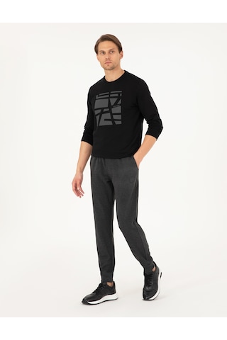 Pierre Cardin Erkek Antrasit Melanj Eşofman Altı 50299286-vr081 Antrasit Melanj