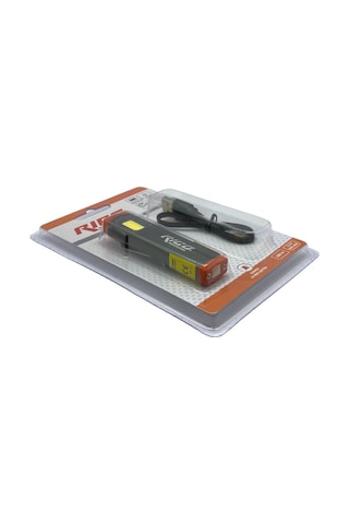 Rıco Mini El Feneri-çalışma Lambası Ledli 300lümen Mıknatıslı Şarjlı 4 Fonksiyonlu Kırmızı Çakarlı
