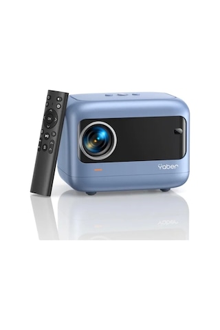 Yaber 18000 Lümen 1080p Dış Mekan Projektörü Mavi