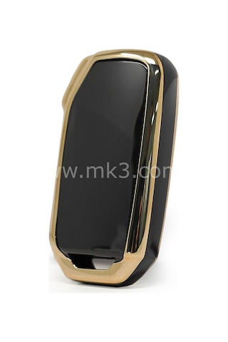 Kia Sportage Uyumlu Soul Ceed Niro Stinger Anahtar Kılıfı Siyah Gold