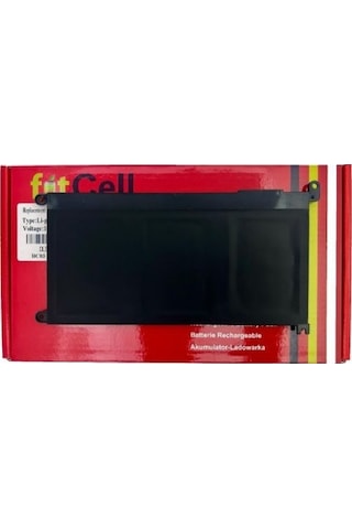 Fitcell Dell Uyumlu wdx0r T2jx4,vostro 15 5568,vostro 14 5468 Notebook Bataryası