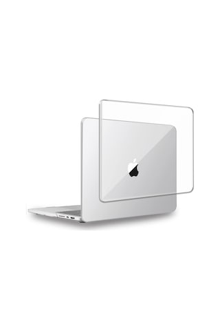 Macbook Pro 2021 A2485 16 İnç M1 Pro / Max Sert Kapak Kılıf Case Parlak Şeffaf
