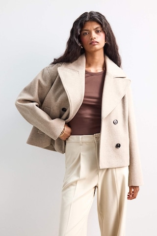 Defacto Regular Fit Düğmeli Kaşe Kaban E8646ax25aubg501 Bej