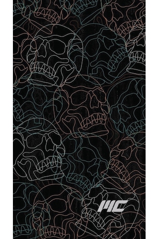 Musclecloth Çok Amaçlı Boyunluk Skull Çok Renkli