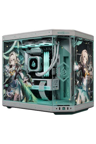 Hyte Y70 Firefly Honkai Star Rail Limited Edition Temperli Cam Usb 3.2 E-atx Dual Chamber Mid Tower Gaming Kasa Cs-hyte-y70-fırefly-jp
