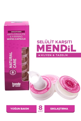 Handytowel Handy Towel Selülit Karşıtı Kapsül Mendil 8 x 7.5 ML