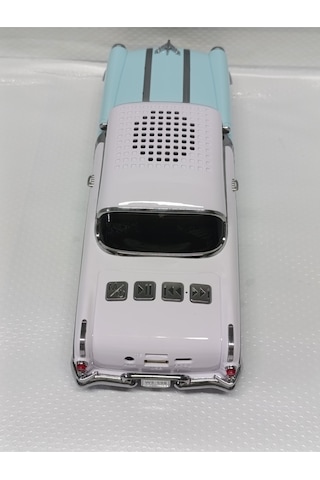 Klasik Model Taşınabilir Klasik Araba Kablosuz Bluetooth Hoparlör Speaker Fm Radyo Sd Kart Usb - Mav