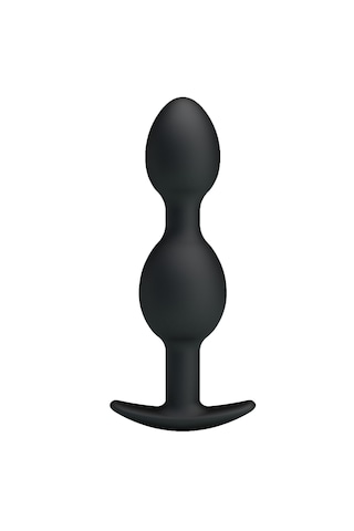 Truva Shop Çift Boğumlu Anal Stimülatör Pürüzsüz Anal Tıkaç Anal Tıpa
