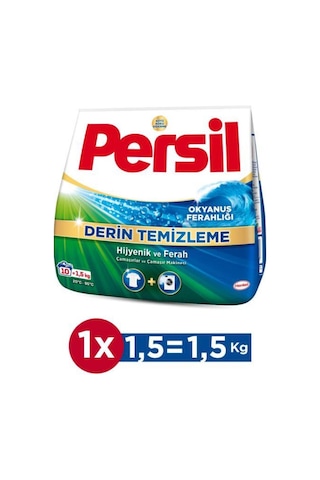 Persil Okyanus Ferahlığı Derin Temizleme 1,5 Kg Toz Çamaşır Deterjanı Hijyenik Ve Ferah 9000101838558-6459