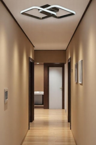 Kira Bronz Renk Modern Tasarım Salon - Mutfak - Hol - Yatak Odası Beyaz Led Avize Bronz