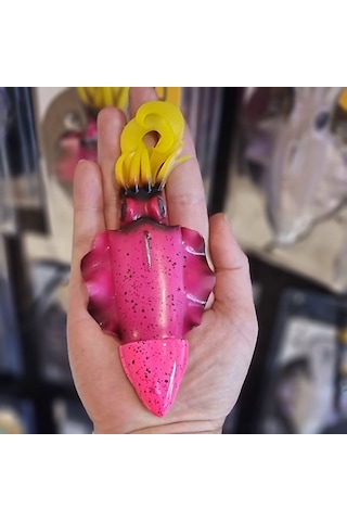 Jigging A La Carta OKI JLC 110 GR. Pink 15cm. Silikon Yem