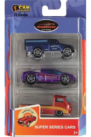 Can Oyuncak 3'lü Metal Araçlar