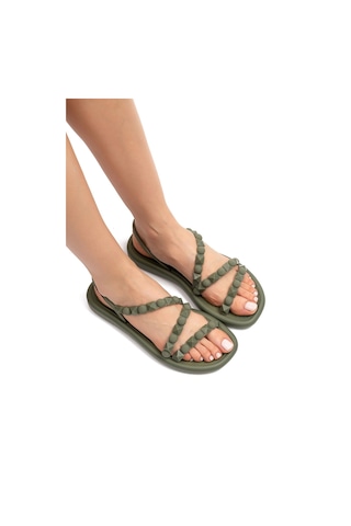 Ipanema İpanema Meu Sol Flatform Kadın Sandalet Yeşil 35/42 DD0015 Yeşil