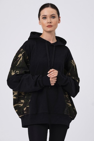 Alexander Gardi ALEXANDERGARDI KAPÜŞONLU OVERSİZE SWEATSHIRT