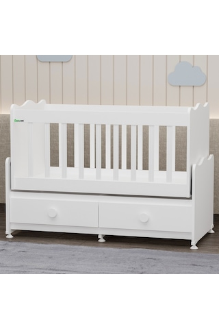 Garaj Home Elegant 60x120 Beşik - Beyaz Beyaz