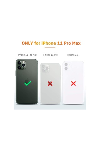 Teknomoda Apple Uyumlu iPhone 11 PRO MAX Kılıf Kamera Lens Korumalı Renkli Magsafe Şeffaf Silikon