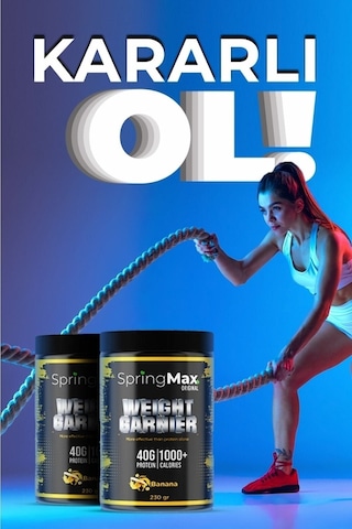 Springmax I Iştah Açıcı Protein Besin Destekleyici Muz Ve Kakao Aromalı Kilo Takviye 1 Kutu