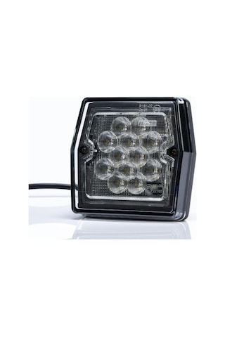 Frıstom 12v-24v Geri Vites Lambası Beyaz Ledli 100 93 Mm E9