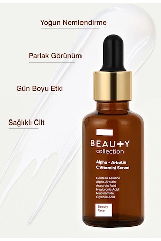 Beauty Collection Alpha-Arbutin C Vitamini Serum 30 ML