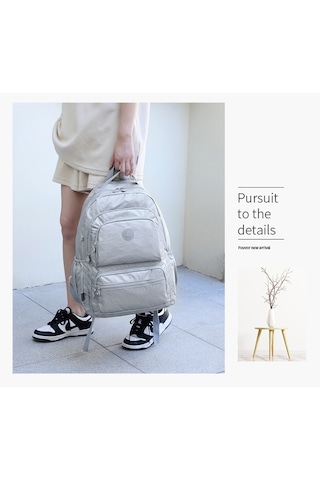 Kadın Seyahat Çantası Büyük Kapasiteli Öğrenci Omuz Çantası Büyük Dağcılık Çantası pembe