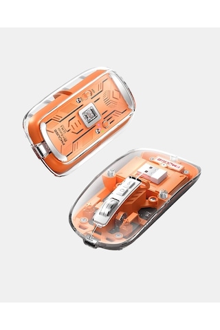 Çift Modlu Kablosuz Bluetooth 5.0 + 2.4ghz Mouse 3 Cihaz Bağlantılı, Hızlı Geçiş Düğmeli Najmaddin