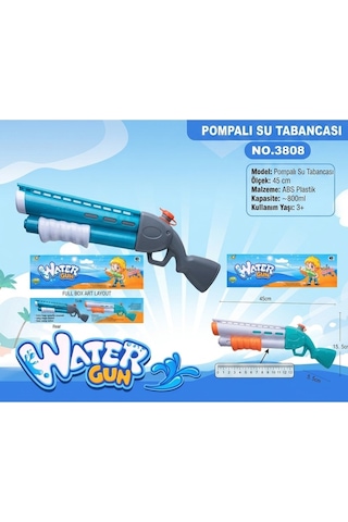 Pompalı Su Tabancası 45 Cm