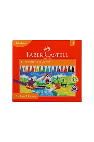 Faber-castell Silinebilir Mum Boya, 15 Renk 103 Ivory