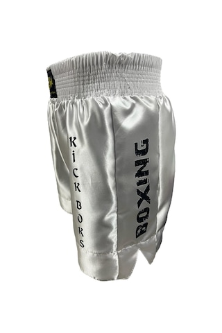 Kickboks Şortu - Kickboks Müsabaka Şortu Beyaz