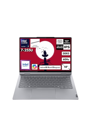 Lenovo ThinkBook 14 2-in-1 G5 IAU 21SQ003BTXHMF33 Ultra 7 255U 32 GB 4 TB SSD 14" W11H Dizüstü Bilgisayar