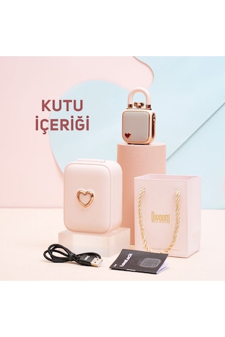 Divoom Lovelock Ses Kayıt Özellikli Bluetooth Hoparlör Ve Times Frame Akıllı Dijital Çerçeve