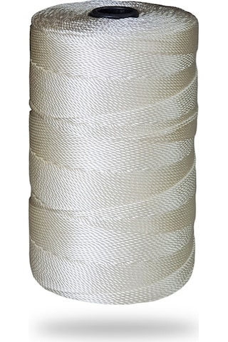 3 Büküm Yüksek Kalite Kopmayan İp 42no Naylon Ağ İpi 1.5mm İnşaat Çırpı Duvar Uçurtma İpi - 500 Gr