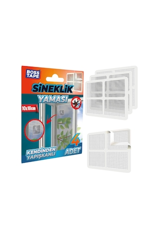Boss Tape Sineklik Yaması Tamir Bandı 10X10 CM