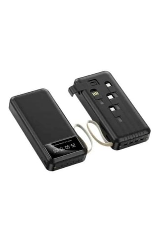 Powerbank Şarj Cihazı 4 Çıkışlı 20.000 Mah Powerbank Kompakt Yüksek Kapasiteli Hızlı Şarj Çok Renkli