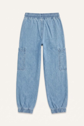 Defacto Jogger Fıt Elastik Bel Jean Açık Mavi Pantolon Erkek Çocuk H7278a826smnm39 Mavi-nm39